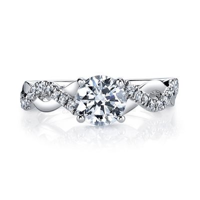 Infinity Allure Engagement Ring Setting