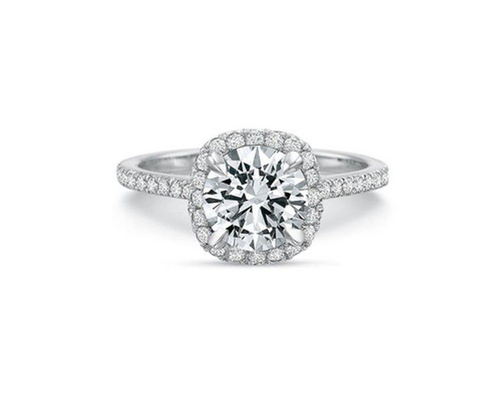 Madison Halo Engagement Ring Setting