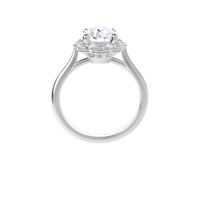 Diamond Halo Engagement Ring Setting