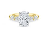 Serena Oval Diamond Engagement Ring