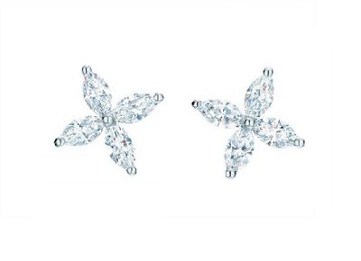 Marquise Cluster Earrings