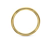 2mm yellow gold precision fit band