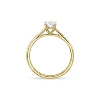 Yellow Gold Solitaire Engagement Ring Setting