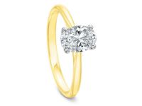 Valentina Oval Engagement Ring Setting