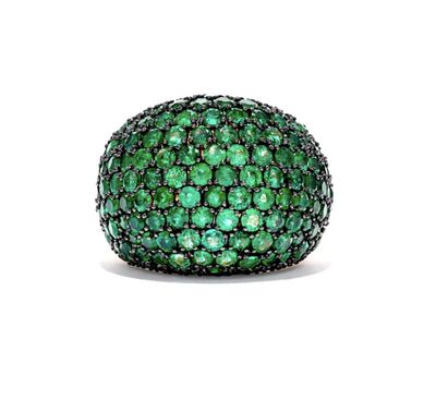 Bombay Emerald Ring