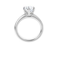 Six Prong Solitaire Engagement Ring Setting