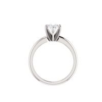Oval Diamond Solitaire Engagement Ring Setting
