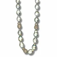 Tahitian Diamond Necklace 