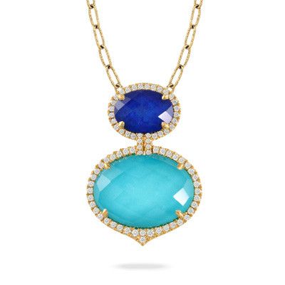 Lapis Turquoise Necklace