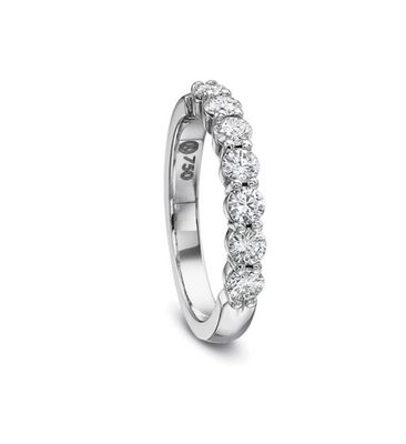 Diamond Share Prong Wedding Ring