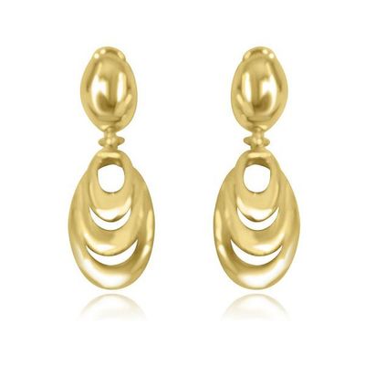Gold Dangle Earrings. TC5608