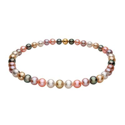 Multi Colour Pearl Necklace