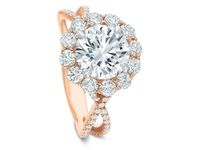 Blossom Diamond Engagement Ring