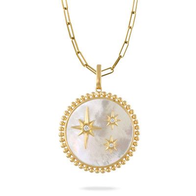 Star Mother of Pearl Pendant