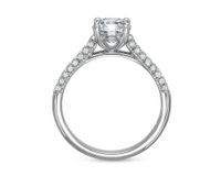 Vanessa Pave Diamond Engagement Ring