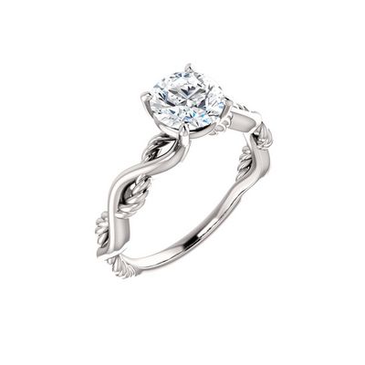 Infinity Diamond Solitaire Ring Setting