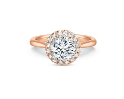 Olivia Halo Engagement Ring Setting