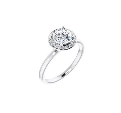 Victoria Halo Engagement Ring Setting
