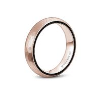 Men's 5mm rose gold wedding ring