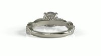 Rosa Infinity Diamond Engagement Ring