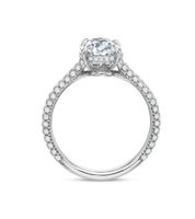 Vanessa Oval Diamond Engagement Ring