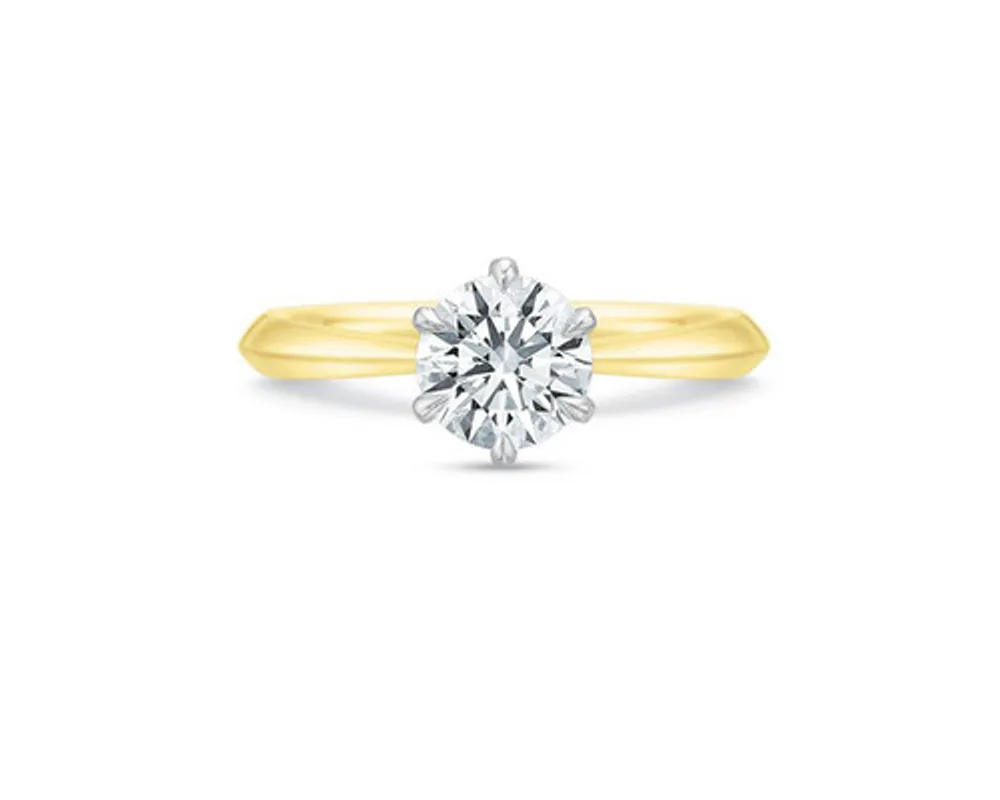 Valentina Six Prong Engagement Ring