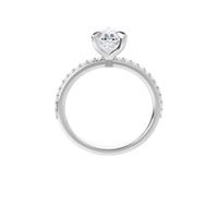 Pear Shape Diamond Engagement Ring Setting