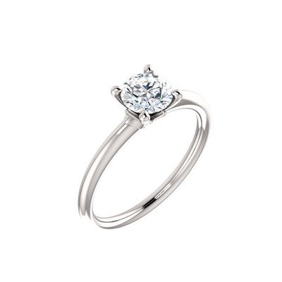 Blossom Solitaire Engagement Ring Setting