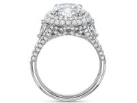 Asscher Diamond Solitaire Engagement Ring Setting