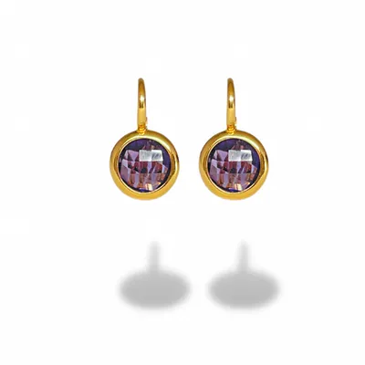 Amethyst earrings 