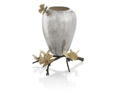 Butterfly Ginkgo Vase