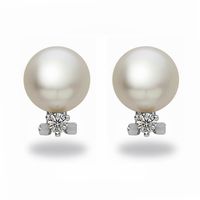 Diamond White South Sea Earrings