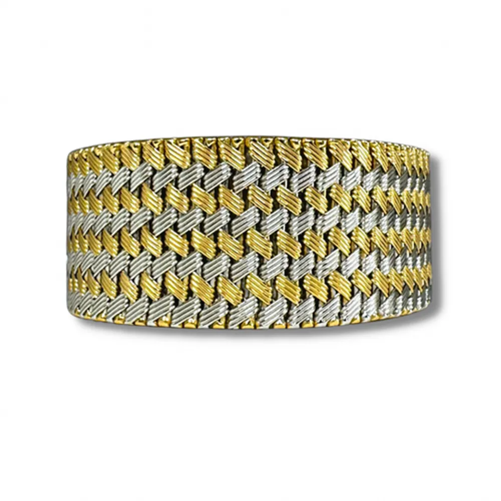 Gold Weave Bracelet 