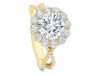 Blossom Diamond Engagement Ring
