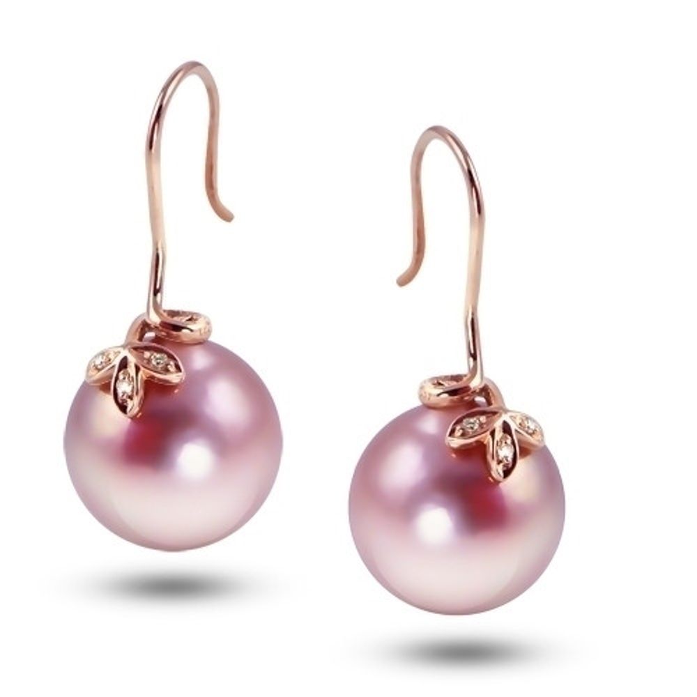 Windsor Pink Pearl Earrings