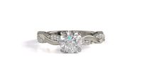 Rosa Infinity Diamond Engagement Ring