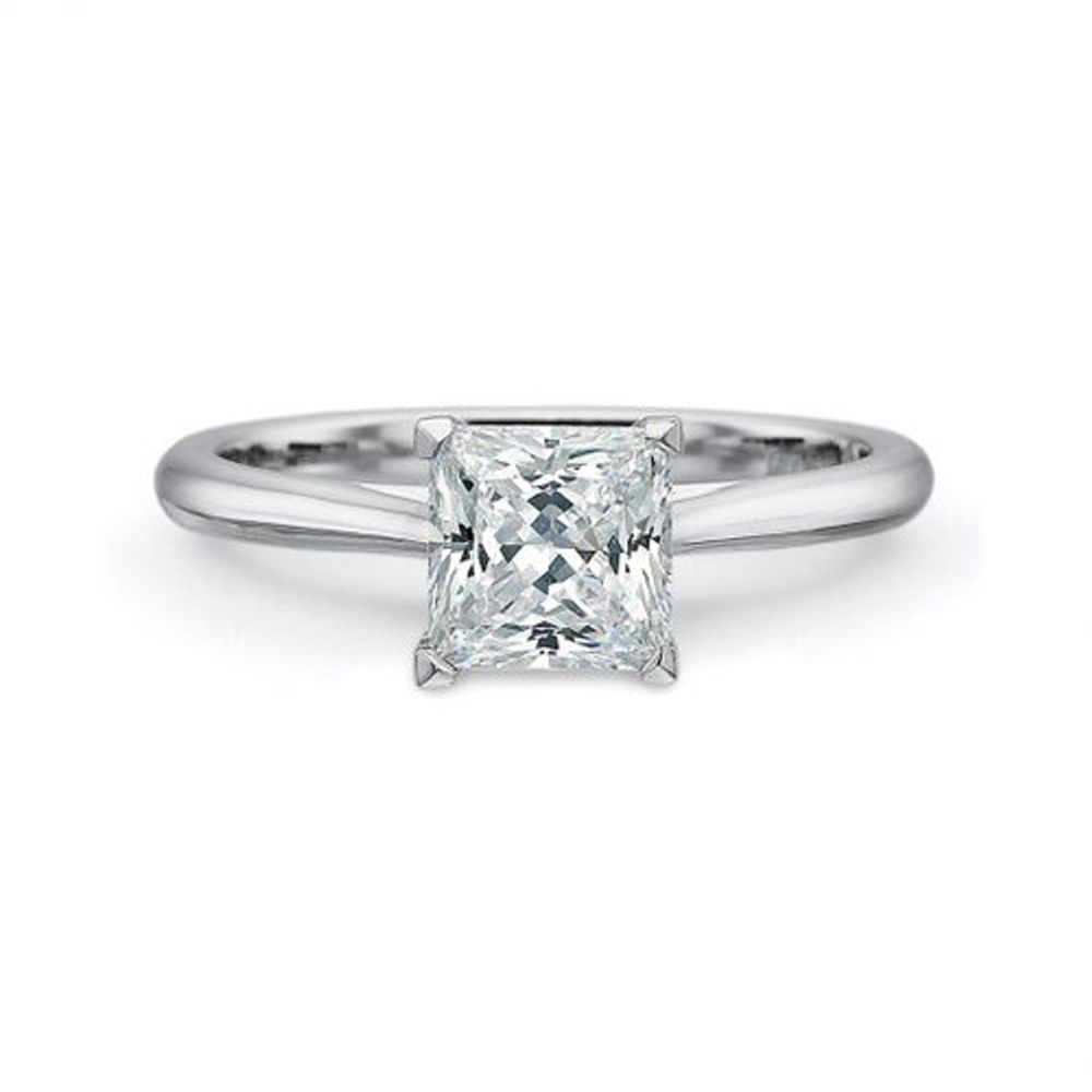 Valentina Princess Cut Diamond Engagement Ring Setting