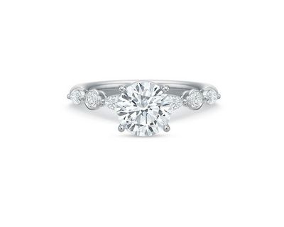 Silhouette Engagement Ring Setting