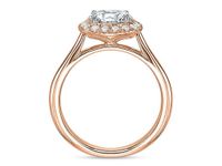 Olivia Halo Engagement Ring Setting