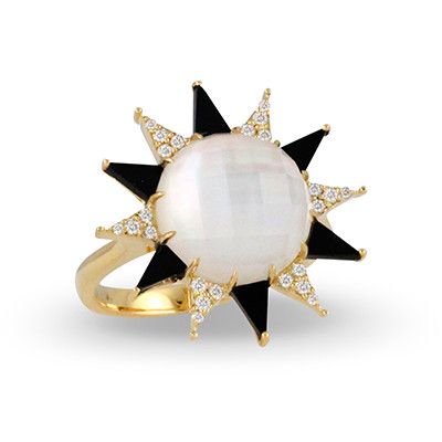 White Orchid Ring