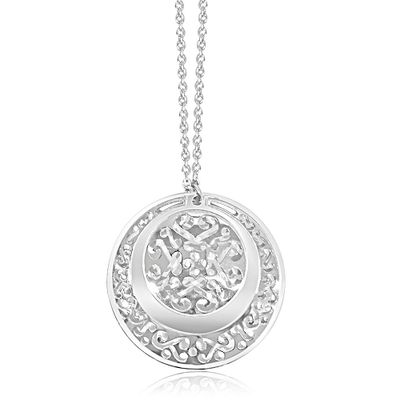 Circle Medallion Necklace