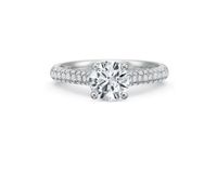 Vanessa Pave Diamond Engagement Ring