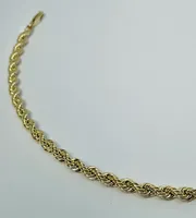 10kt Gold Rope Chain