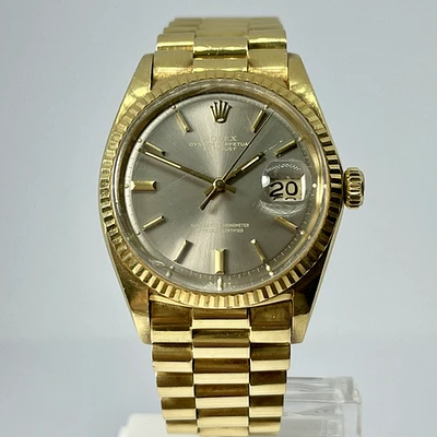 Rolex Datejust 1601 18k Yellow Gold Presidential