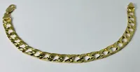 10kt Gold Cuban Link Bracelet