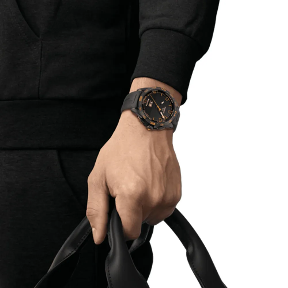 TISSOT T-TOUCH CONNECT SOLAR (Black & Orange)