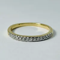 14kt Gold Diamond Engagement Set