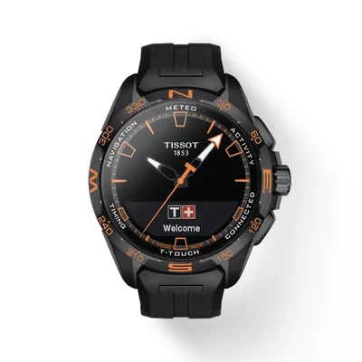 TISSOT T-TOUCH CONNECT SOLAR (Black & Orange)