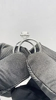 14kt Gold Lab-Created Diamond Engagement Ring Set 1.35ctw