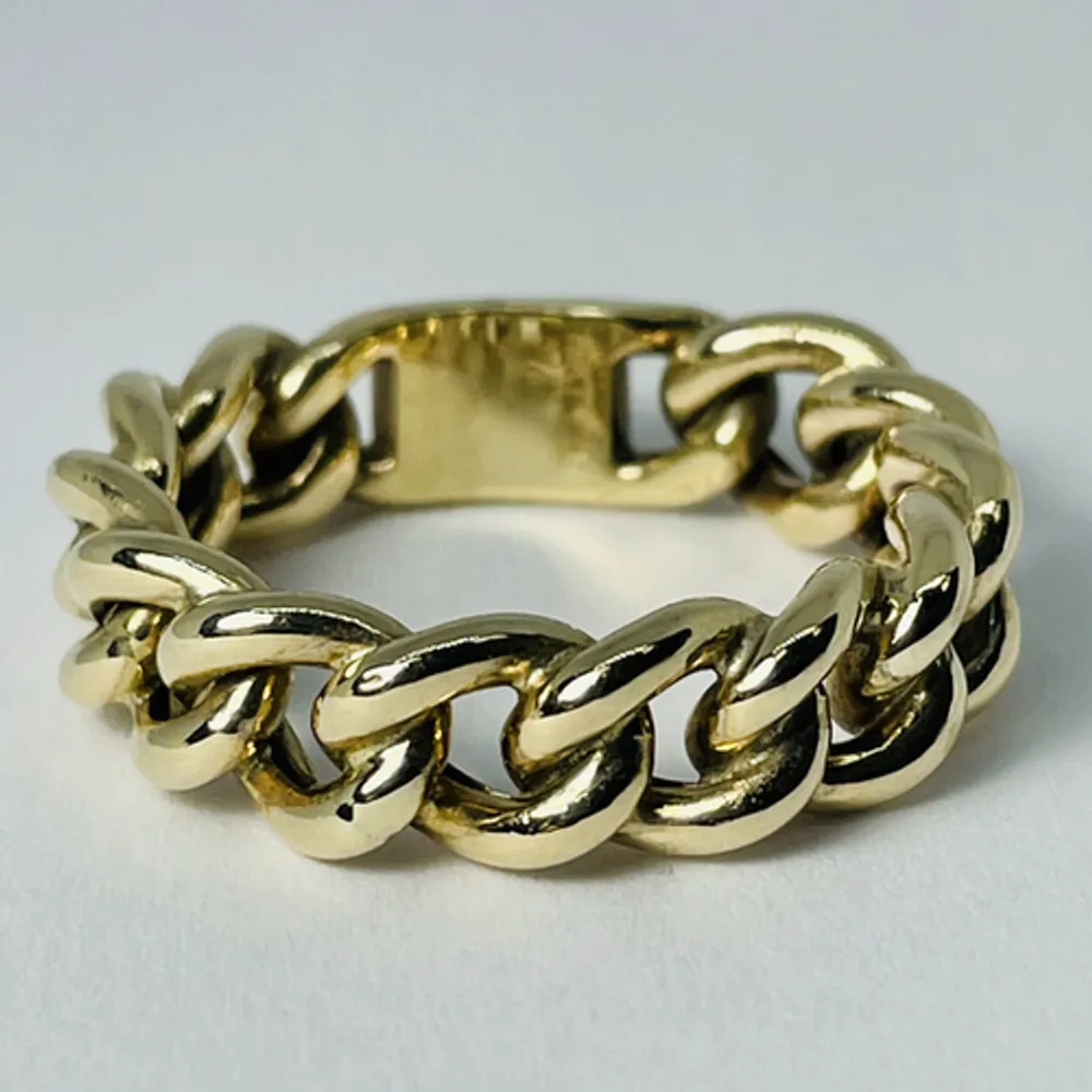 10kt Gold Miami Ring